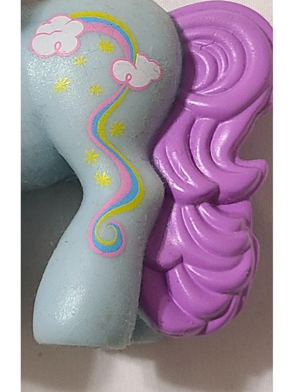 2008 My Little Pony Rainbow Dash Figure Sz 3.25x2.75 Hasbro McDonalds Multicolor